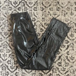 I AM GIA BLACK LEATHER PANTS